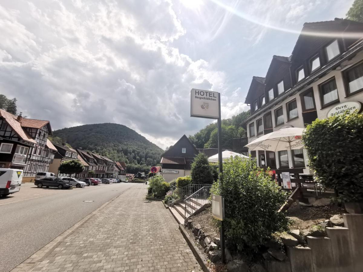 Hotel&Restaurant Bergschlösschen Zorge Exterior foto