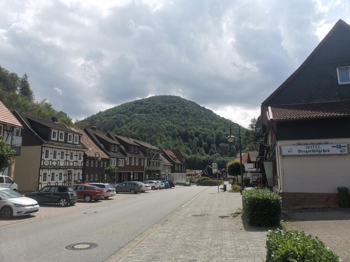 Hotel&Restaurant Bergschlösschen Zorge Exterior foto